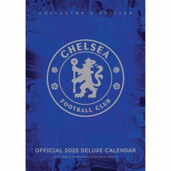 FC Chelsea kalendář Deluxe 2025