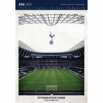 Tottenham Hotspur kalendář Deluxe 2025