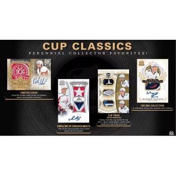 NHL boxy hokejové karty NHL 2022-23 Upper Deck The CUP Hobby Box