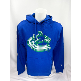 Vancouver Canucks pánská mikina s kapucí Chrome Graphic Hoodie Blue Chip