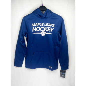 Toronto Maple Leafs dětská mikina s kapucí Authentic Pro Hoodie Po Hood