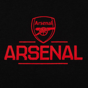 FC Arsenal pánská mikina s kapucí Zip black