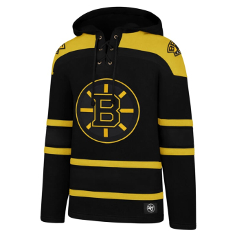 Boston Bruins pánská mikina s kapucí Superior Lacer Hood night