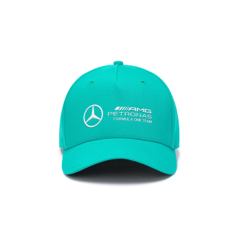 Mercedes AMG Petronas čepice baseballová kšiltovka Ultra Teal Large Logo F1 Team 2024