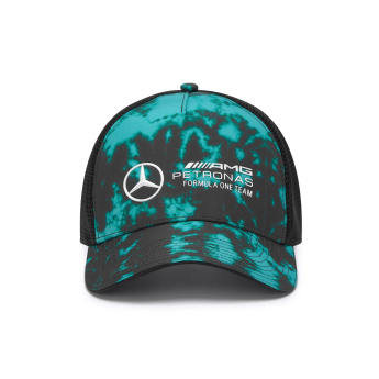 Mercedes AMG Petronas čepice baseballová kšiltovka Tie Dye F1 Team 2024