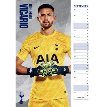 Tottenham Hotspur kalendář 2025