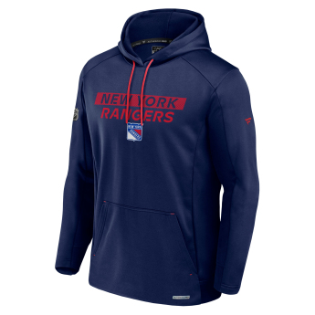 New York Rangers pánská mikina AP Rink Poly Fleece Pullover Hood