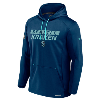 Seattle Kraken pánská mikina s kapucí AP Rink Poly Fleece Pullover Hood