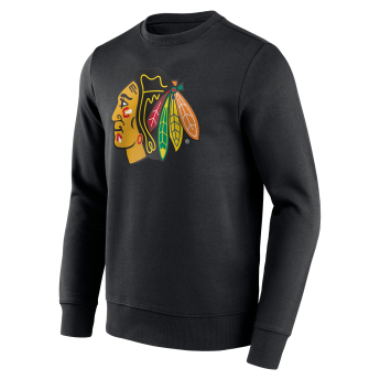 Chicago Blackhawks pánská mikina Primary Logo Graphic Crew Sweatshirt - VALUE