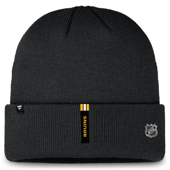 Boston Bruins zimní čepice Authentic Pro Rink Prime Cuffed Beanie