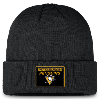 Pittsburgh Penguins zimní čepice Authentic Pro Rink Prime Cuffed Beanie