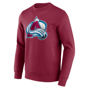 Colorado Avalanche pánská mikina Primary Logo Graphic Crew Sweatshirt - VALUE