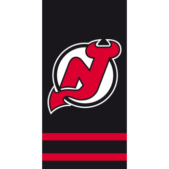 New Jersey Devils plážová osuška black