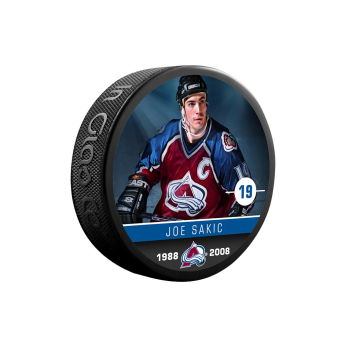 Colorado Avalanche puk Joe Sakic #19 Souvenir Collector