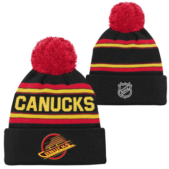 Vancouver Canucks dětská zimní čepice 3Rd Jersey Jacquard Cuff Pom