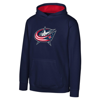 Columbus Blue Jackets dětská mikina s kapucí Prime Po Flc Hood -Home