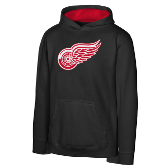 Detroit Red Wings dětská mikina s kapucí Prime Po Flc Hood- Home