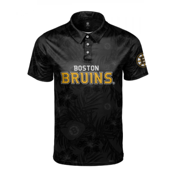 Boston Bruins pánské polo tričko Floral Wordmark