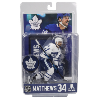 Toronto Maple Leafs figurka Auston Matthews #34 Figure SportsPicks LIMITED PLATINUM CHASE