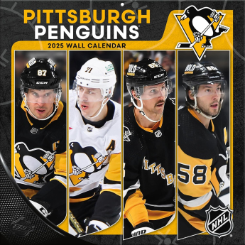 Pittsburgh Penguins kalendář 2025 Wall Calendar