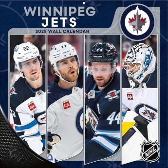 Winnipeg Jets kalendář 2025 Wall Calendar