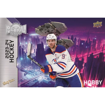 NHL boxy hokejové karty NHL 2023-24  Upper Deck Skybox Metal Universe Hobby Box