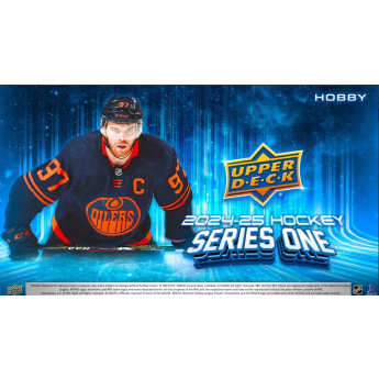 NHL boxy hokejové karty NHL 2024-25 Upper Deck Series 1 Hobby Box