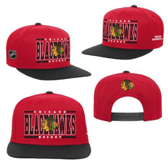 Chicago Blackhawks dětská čepice flat kšiltovka Retro Deadstock Snapback