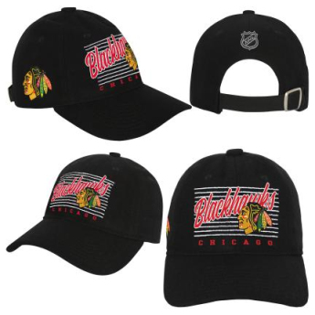 Chicago Blackhawks dětská čepice baseballová kšiltovka Retro Wooly Dad