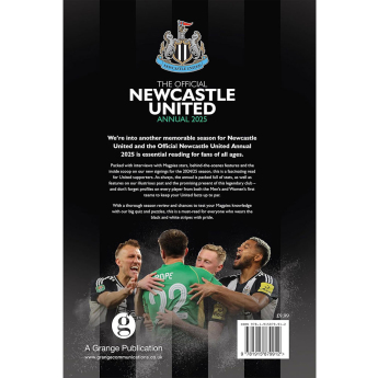 Newcastle United kniha ročenka 2025