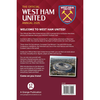 West Ham United kniha ročenka 2025