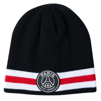 Paris Saint Germain zimní čepice Stripe black