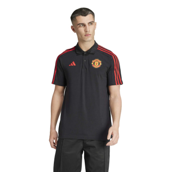 Manchester United pánské polo tričko black