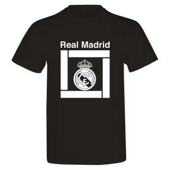 Real Madrid pánské tričko Square black