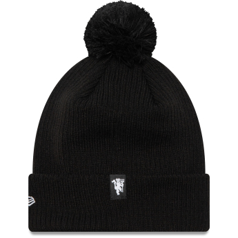 Manchester United zimní kulich Patch Black Bobble