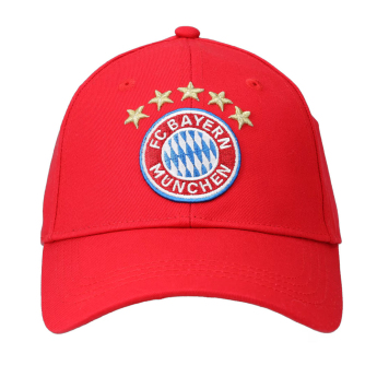 Bayern Mnichov dětská čepice baseballová kšiltovka Crest red