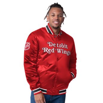 Detroit Red Wings pánská bunda The CLOSER Reversible Varsity Satin