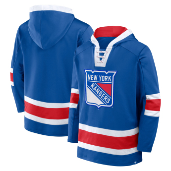 New York Rangers pánská mikina s kapucí Mens Laced Hockey