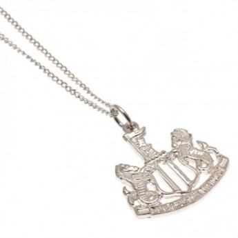 Newcastle United řetízek na krk s přívěškem Sterling Silver Pendant & Chain