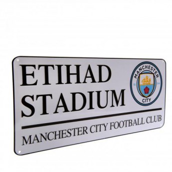 Manchester City cedule na zeď Street Sign