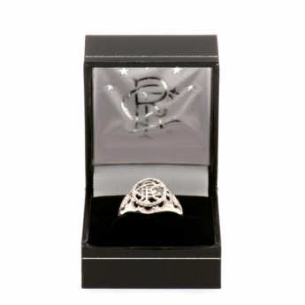 FC Rangers prsten Sterling Silver Ring Medium