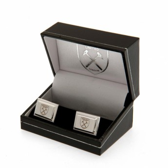 West Ham United manžetové knoflíčky Silver Plated Cufflinks