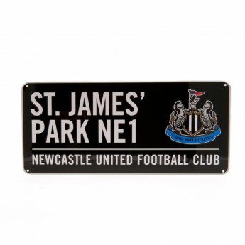 Newcastle United cedule na zeď Street Sign BK